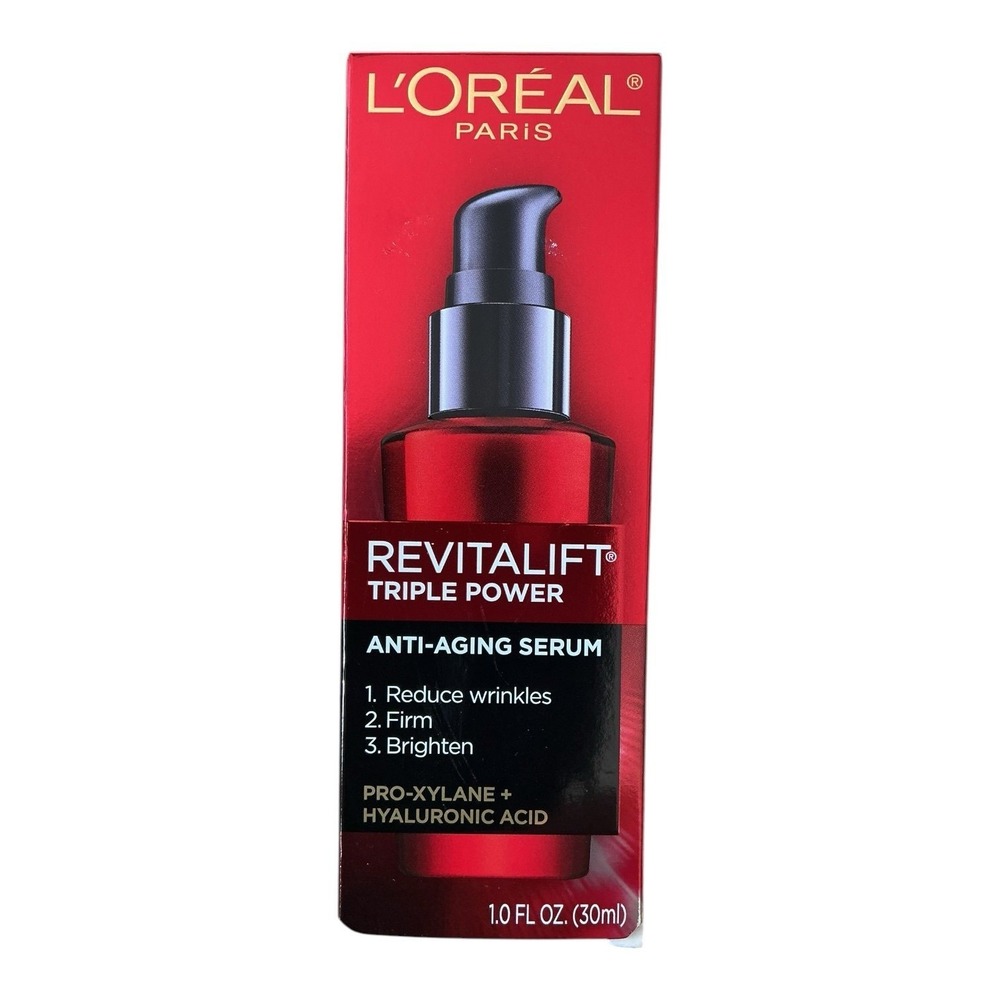 L'Oréal Revitalift Triple Power Serum 1oz Anti Aging Hyaluronic